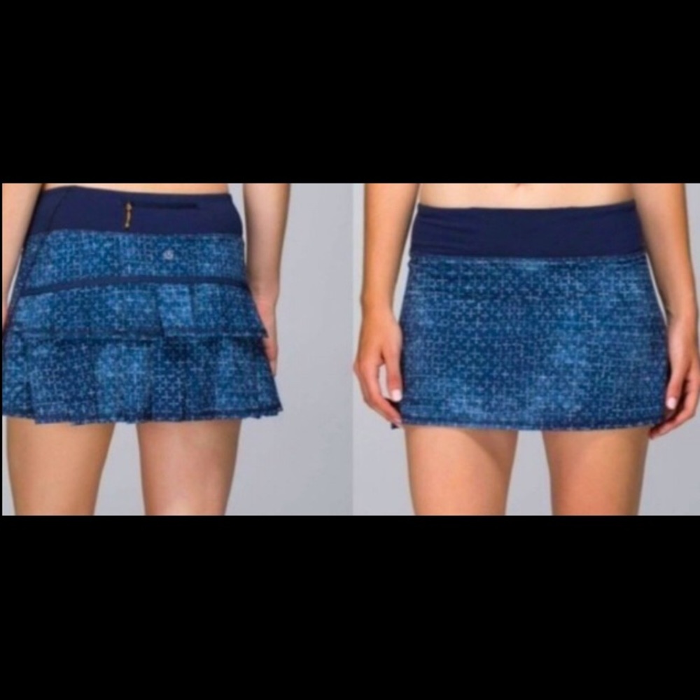 Lululemon Pace Setter Skirt Sz 10 in Excllnt Cndtn